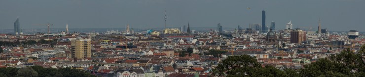 Wien-Panorama von der Gloriette gesehen